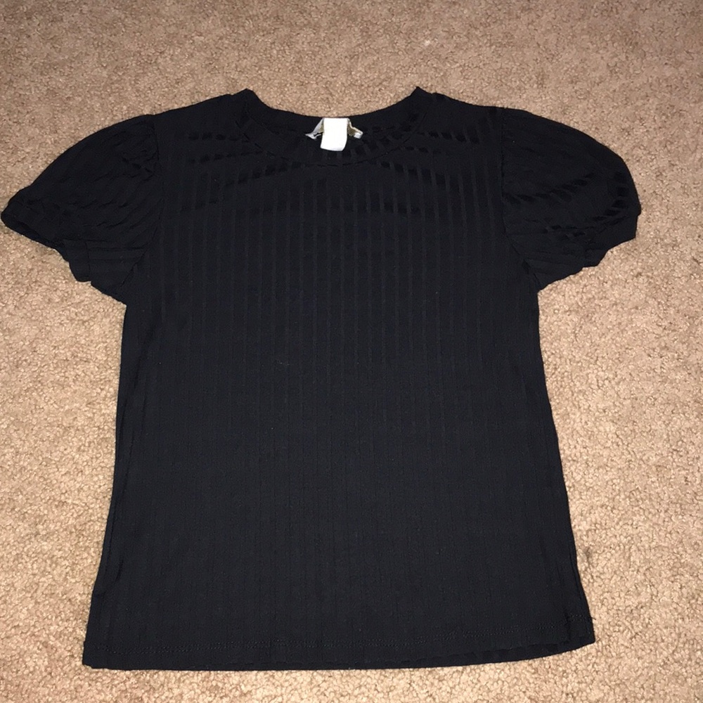 ⭐️ 3/$10 Girls Black Shirt ⭐️
